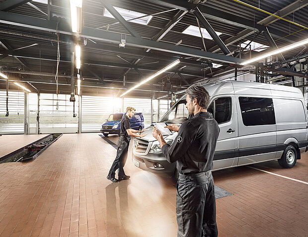 Transporter Werkstatt